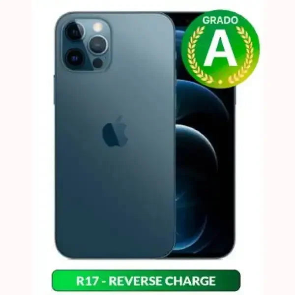 Apple iPhone 12 Pro in colore blu con retro elegante e tecnologia di ricarica inversa