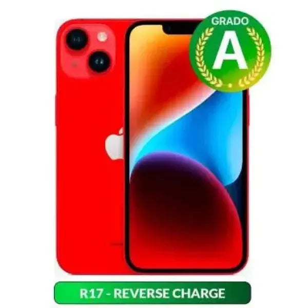 Apple iPhone 14 Rosso con display AMOLED e funzione di ricarica inversa