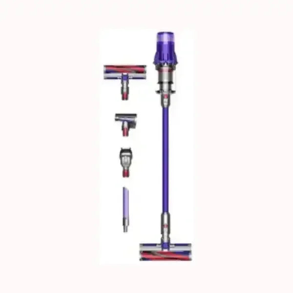 Aspirapolvere cordless Dyson con accessori multipli per pulizia efficiente della casa