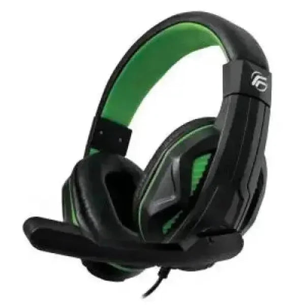 Fenner Tech Cuffie Gaming Soundgame + Microfono PC/Console Green Accessori giochi