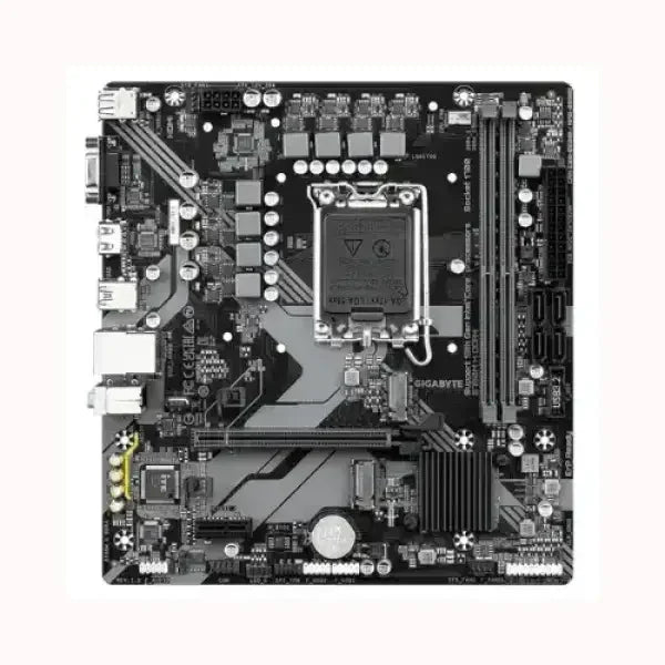Scheda madre GIGABYTE con socket LGA 1200 e slot RAM DDR4 per computer desktop