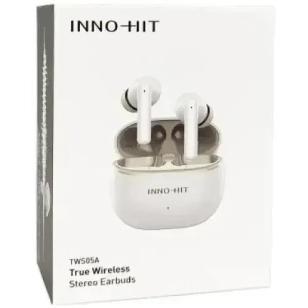 Inno-Hit Auricolari True Wireless Stereo Earbuds TWS05A Bianco Accessori telefonia