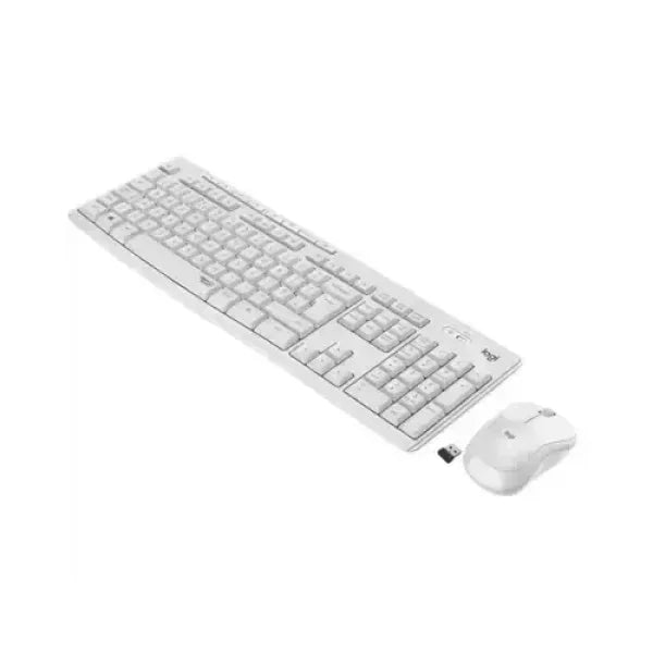 LOGITECH KIT TASTIERA+MOUSE WIRELESS USB BIANCO MK295 920-009821 Kit Tastiera + Mouse