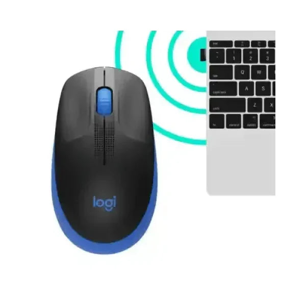 LOGITECH MOUSE OTTICO WIRELESS M190 BLU 910-005907 Mouse