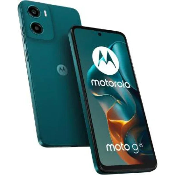 Smartphone Motorola Moto G con display brillante e design elegante in colorazione teal