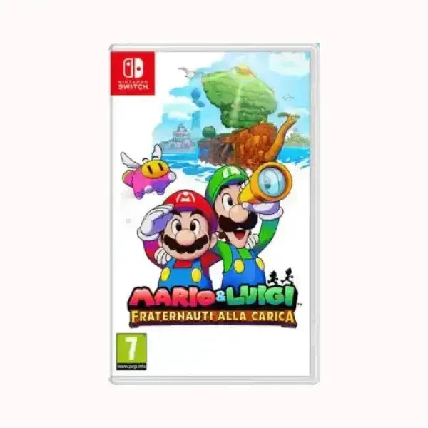 Copertina del gioco Mario e Luigi Fraternauti alla Carica per NINTENDO Switch