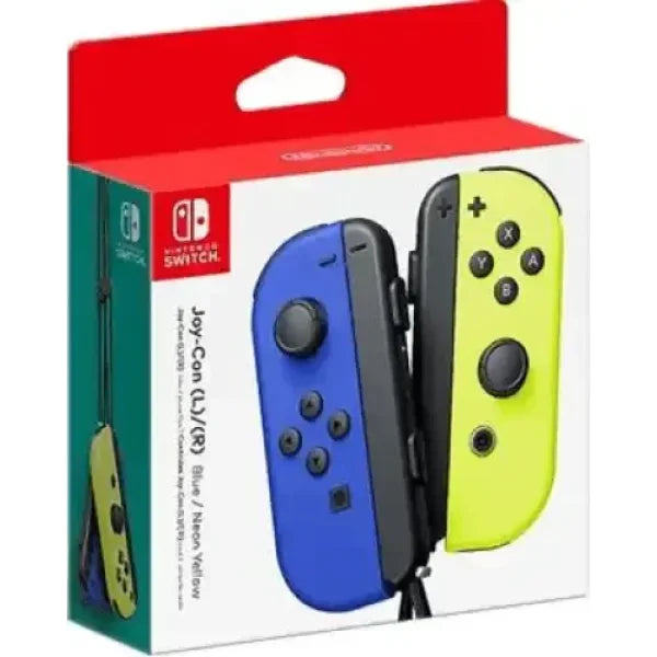 NINTENDO SWITCH SET 2 JOY-CON BLU/GIALLO IT Controller