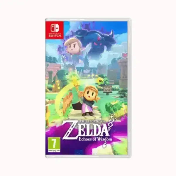 Copertina del gioco The Legend of Zelda Echoes of Wisdom per Nintendo Switch prodotto da NINTENDO