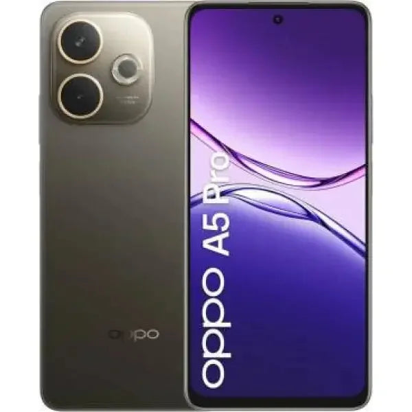 Smartphone OPPO A5 Pro con display grande e fotocamere avanzate per foto di alta qualità