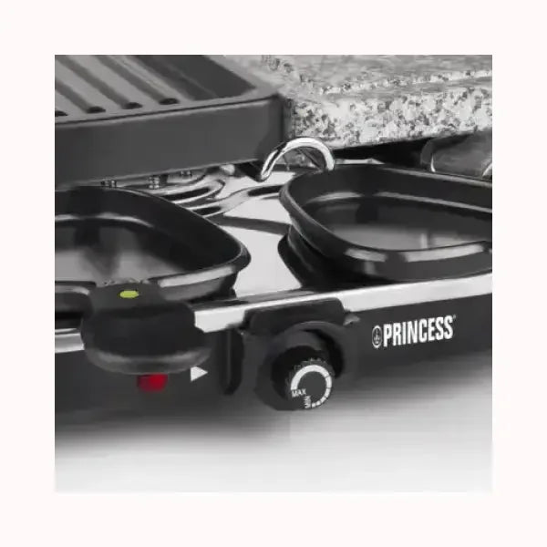 Bistecchiere PRINCESS elettrica con piastre antiaderenti e regolazione della temperatura