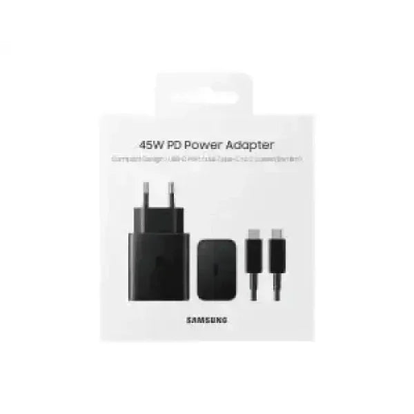 Samsung Caricatore 45W EP-T4511 FC2 USB-C +Cavo1m USB-C Black Accessori telefonia