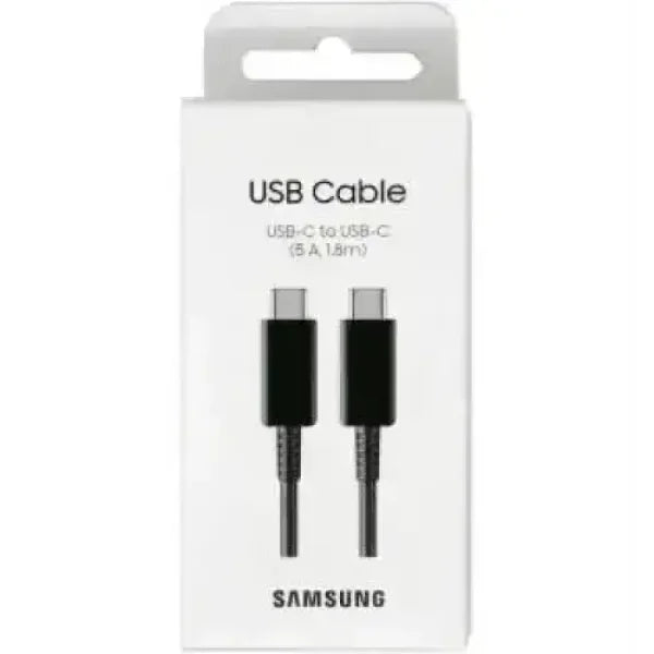 Samsung Cavo USB-C to USB-C EP-DX510JB 1.8m 5A Black Accessori telefonia
