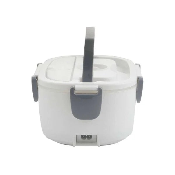 Scaldavivande Zephir bianco con manico pieghevole e chiusura sicura per conservare il cibo caldo