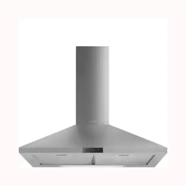 Cappa da cucina in acciaio inox SMEG con design moderno e aspirazione potente