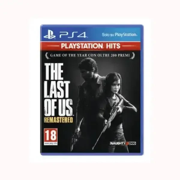 Copertina gioco The Last of Us Remastered per PlayStation 4 console SONY edizione PlayStation Hits