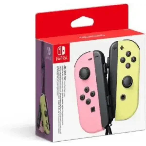 Switch Joy-Con Coppia Controller Rosa Pastello / Giallo Pastello Accessori giochi