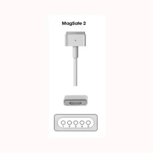 Connettore e cavo MagSafe 2 per alimentatori PC TECNO con guida magnetica a 5 pin