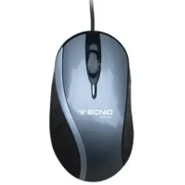 TECNO MOUSE OTTICO USB 1200DPI CAVO 120CM SILVER RETAIL TC-40 Mouse