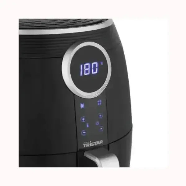 Friggitrice ad aria Tristar nera con display digitale e controllo temperatura a 180 gradi