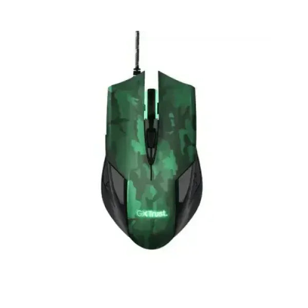 TRUST MOUSE GAMING OTTICO RIXA CAMO USB LED CON PAD 23611 Mouse