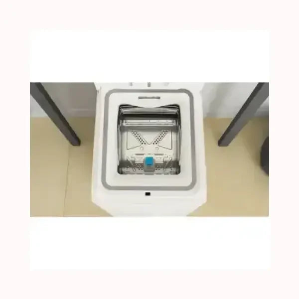 Lavatrice WHIRLPOOL dall'alto con apertura a carica dall'alto e cestello interno in acciaio inox