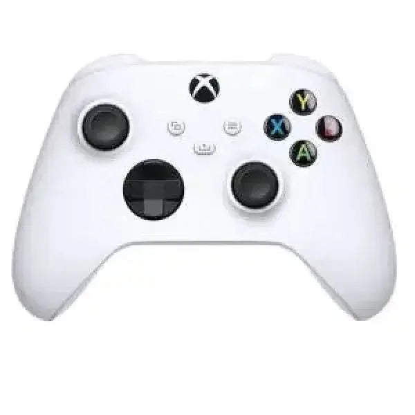 Controller Xbox Serie XS wireless bianco con pulsanti colorati e design ergonomico