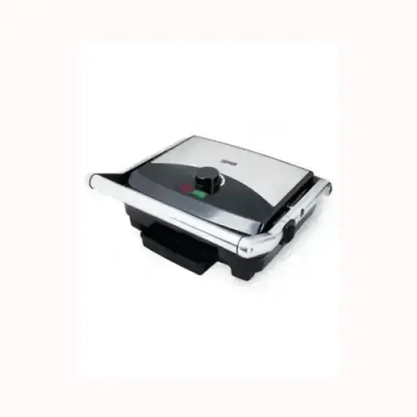 Bistecchiera ZEPHIR in acciaio inox con manico isolante e controllo temperatura regolabile