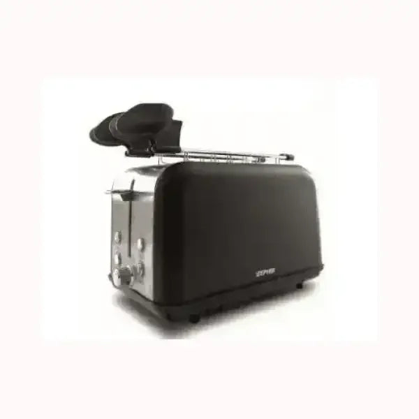 Tostapane ZEPHIR nero con funzioni regolabili e supporto per scaldare panini