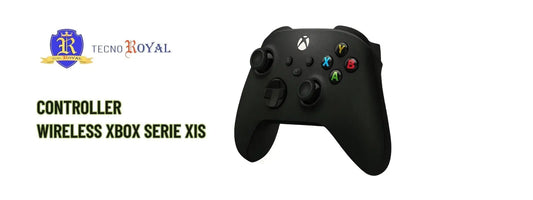 Controller wireless Xbox Serie X|S nero con pulsanti colorati e design ergonomico