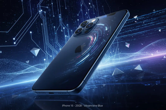 Apple iPhone 16 in Blu Ultramarino con design elegante e tecnologia avanzata