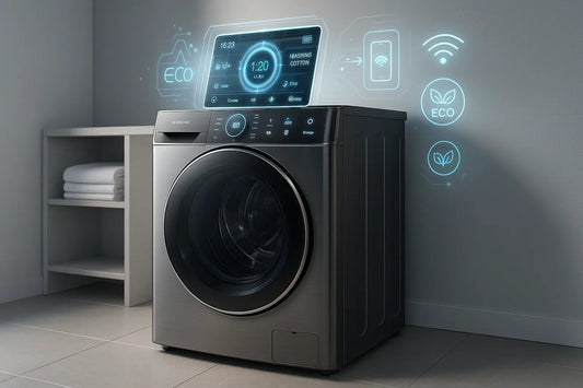 Lavatrici avanzate con display digitale e funzioni eco per un lavaggio efficiente e sostenibile