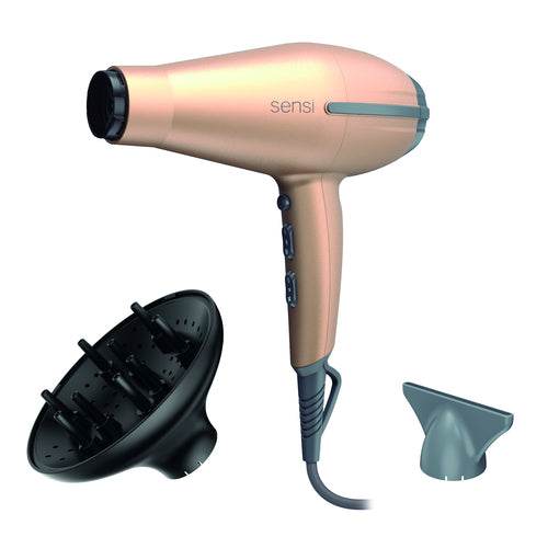 GAMA GH3320 HAIRDRY TEMPO 5D SENSI GOLD - TecnoRoyal