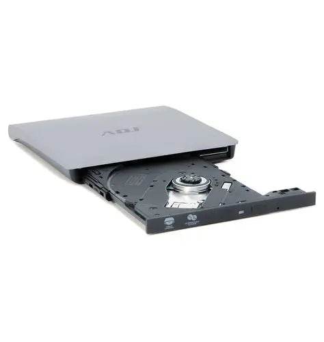 ADJ MASTERIZZATORE DVD ESTERNO 142-00002 ULTRASLIM USB2.0 NERO/GRIGIO - TecnoRoyal