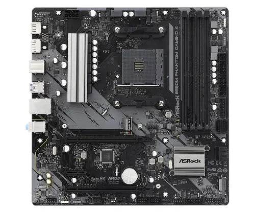 ASROCK MB AM4 B550M PHANTOM GAMING 4 4xDDR4 4xSATA M.2 RAID HDMI/DP - TecnoRoyal