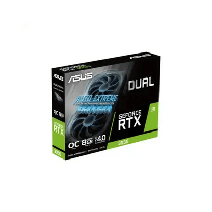 ASUS VGA RTX3050 DUAL 8GB GDDR6HDMI/DP DUAL-RTX3050-O8G-V2 - TecnoRoyal