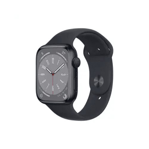 Apple Watch Series 8 GPS 41mm Cassa in Alluminio color Mezzanotte con Cinturino Sport Band Mezzanotte - Regular - TecnoRoyal