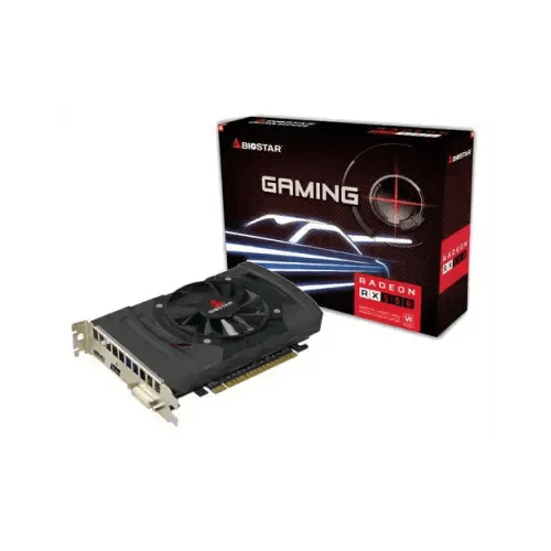 BIOSTAR VGA RX550 4GB GDDR5 LP HDMI/DVI/DP BSVA5505RF41 - TecnoRoyal