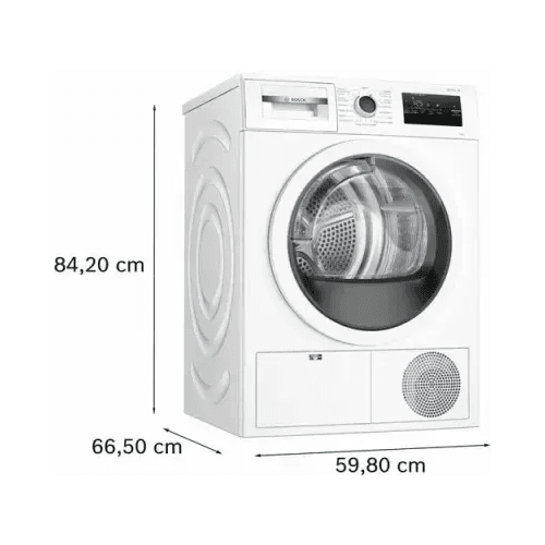 BOSCH ASCIUGATRICE 7KG SILENCE DISPLAY DIGIT A++ WTH85V07II - TecnoRoyal