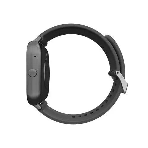 BUYTECH SMARTWATCH CALL CASSA NERA CINTURINO SILICON BK CHIAMATE ECC - TecnoRoyal