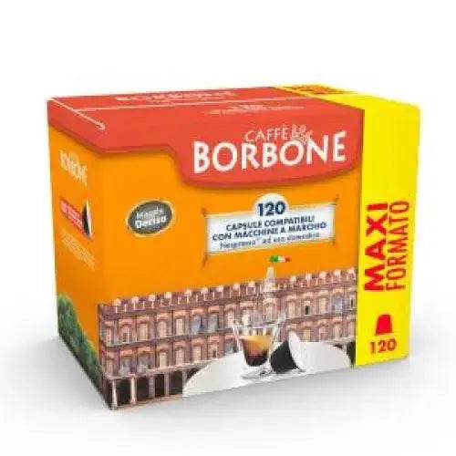 Borbone Capsule Comp. Nespresso Miscela Decisa (Nera) 120pz - TecnoRoyal