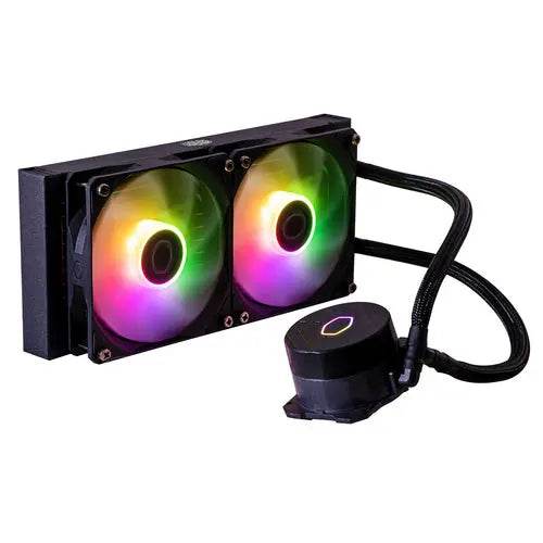 COOLER MASTER DISSIPATORE CPU UNIV. LIQUIDO RGB BLACK MLW-D24M-A18PZ-R1 - TecnoRoyal