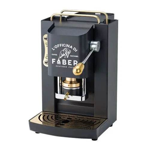 FABER MACCHINA DA CAFFE' A CIALDE PRO DELUXE MAT BLACK - TecnoRoyal