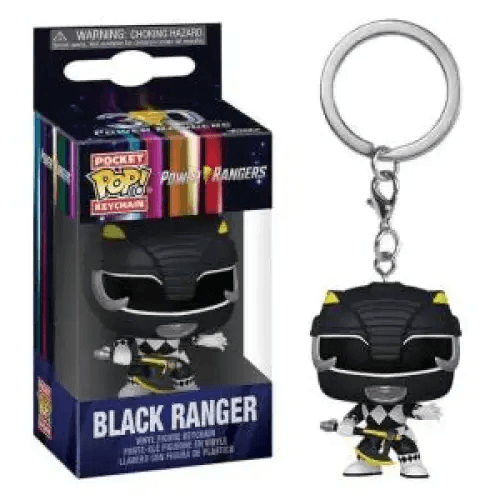 Funko Pocket Pop Power Rangers Black Ranger - TecnoRoyal