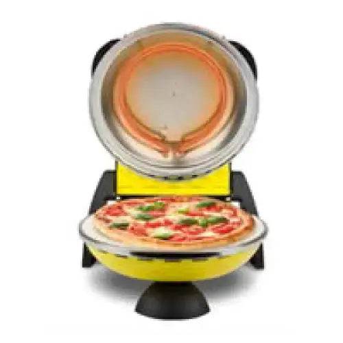 G3 FERRARI FORNO PIZZA IN PIETRA 31cm 400° 1200W GIALLO G1000605 - TecnoRoyal