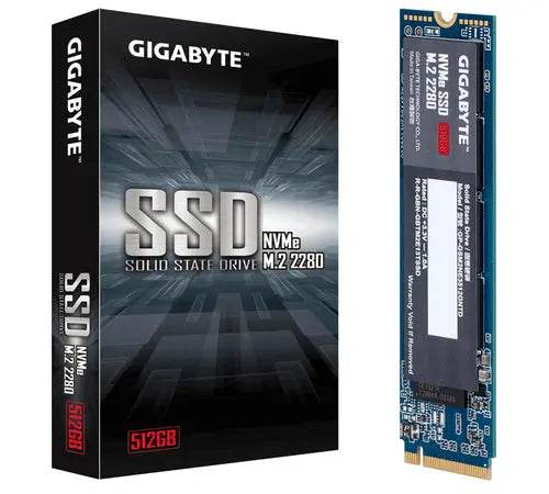 GIGABYTE HDD SSD M.2 2280 PCIe 3.0 NVME 512GB GP-GSM2NE3512GNTD - TecnoRoyal