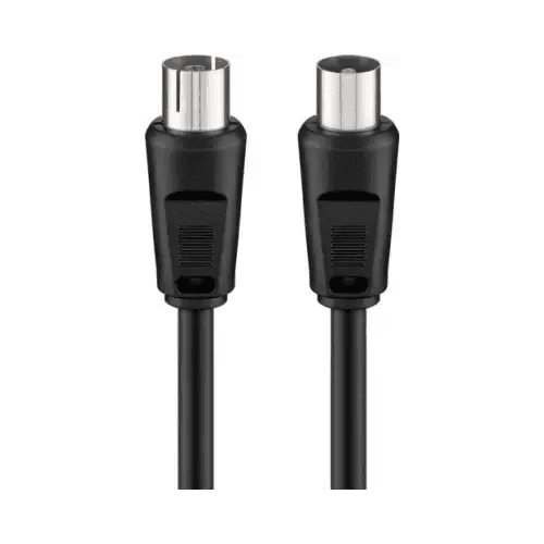 GOOBAY CAVO ANTENNA 1.5 METRI MASCHIO/FEMMINA NERO AK 150B - TecnoRoyal