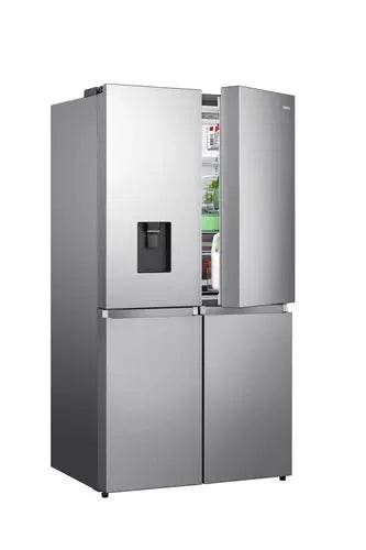 HISENSE FRIGO 4 PORTE NOFROST PLUS 606LT E 91CM INOX RQ758N4SWSE - TecnoRoyal