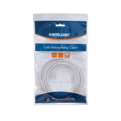 INTELLINET CAVO DI RETE RJ45 UTP CAT.6 0,5MT BIANCO - TecnoRoyal