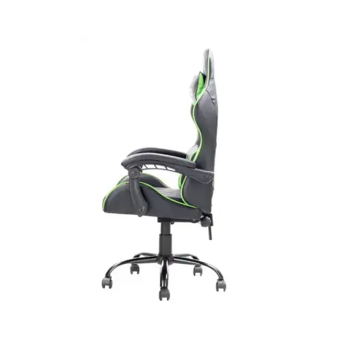 ITEK SEDIA GAMING RHOMBUS PF10 DOPPIO CUSCINO NERO/VERDE ITCGPF10BG - TecnoRoyal