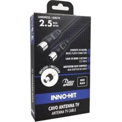 Inno-Hit Cavo Antenna M/F 2.5m Nero - TecnoRoyal